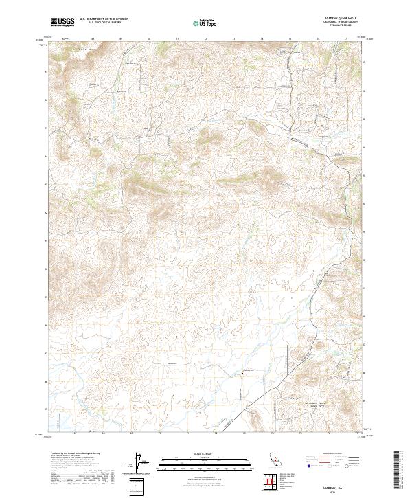 Academy topographic map thumbnail