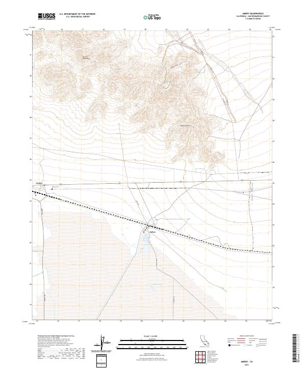 Amboy topographic map thumbnail