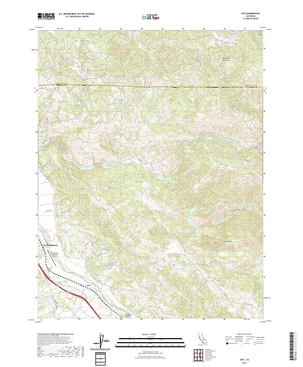 Asti 2021 topographic map thumbnail