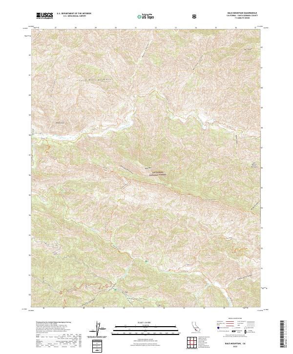 Bald Mountain topographic map thumbnail