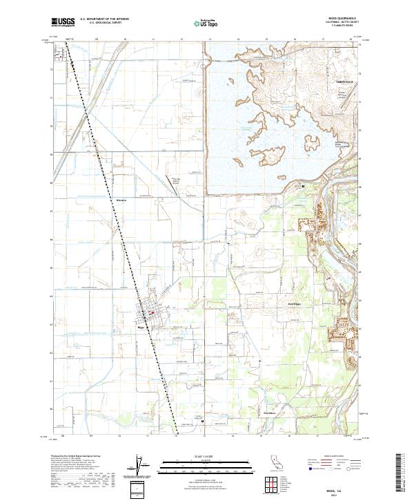 Biggs topographic map thumbnail