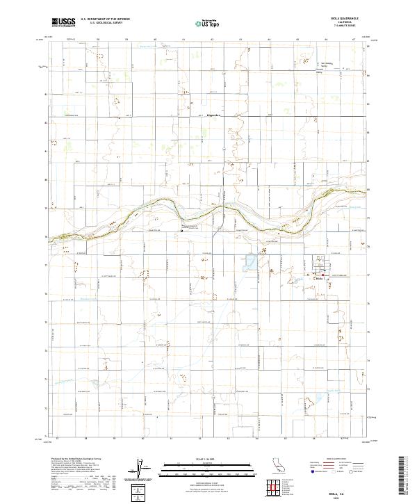 Biola topographic map thumbnail