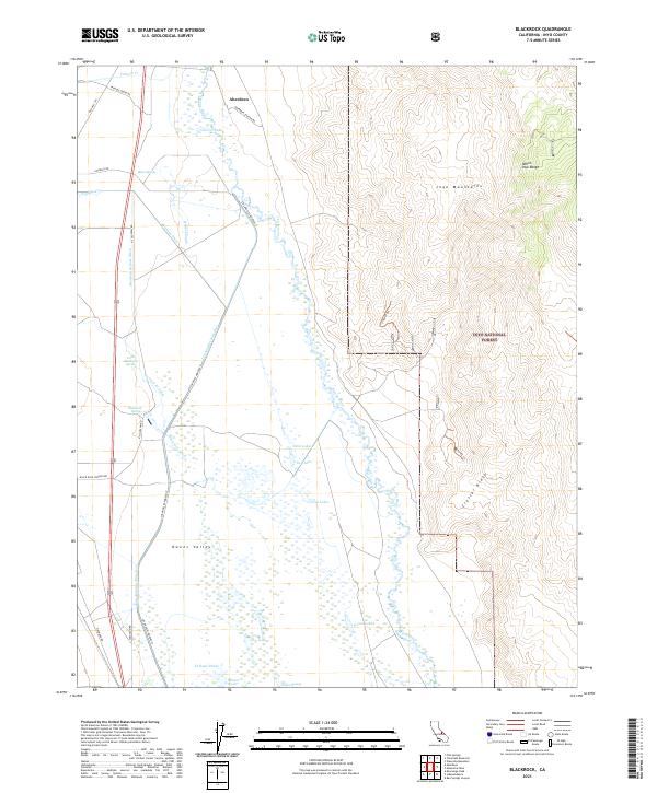 Blackrock topographic map thumbnail