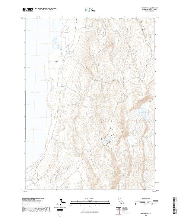 Boyd Spring topographic map thumbnail