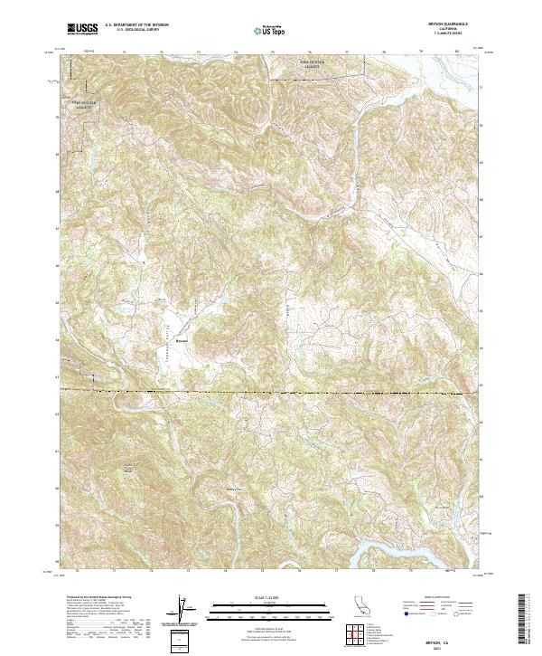 Bryson topographic map thumbnail