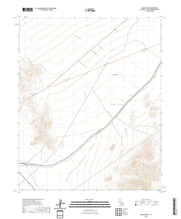 Cadiz Summit topographic map thumbnail