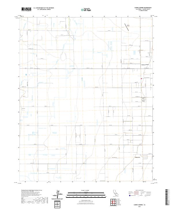 Cairns Corner topographic map thumbnail