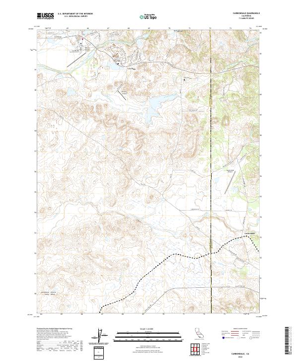 Carbondale topographic map thumbnail