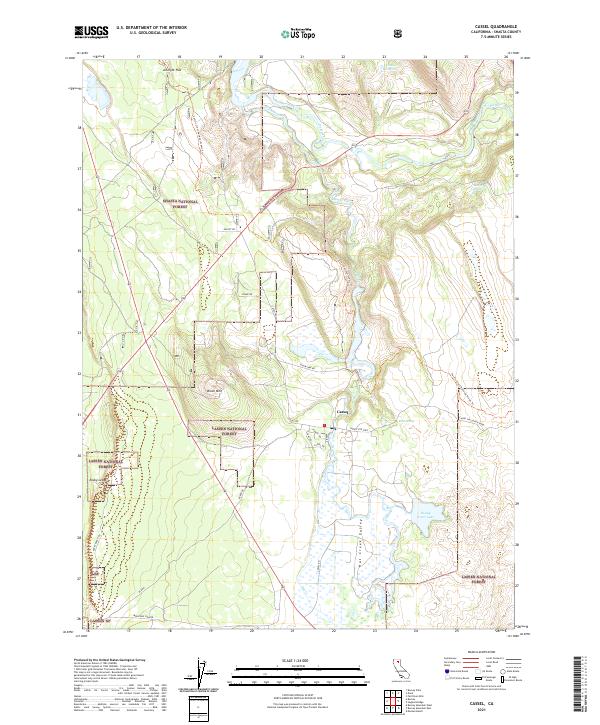 Cassel topographic map thumbnail