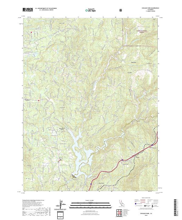 Chicago Park 2022 topographic map thumbnail