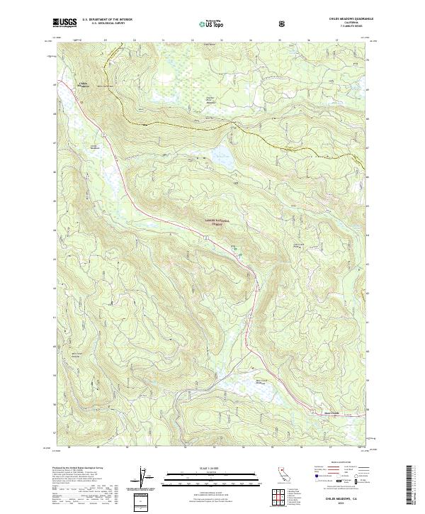 Childs Meadows 2021 topographic map thumbnail
