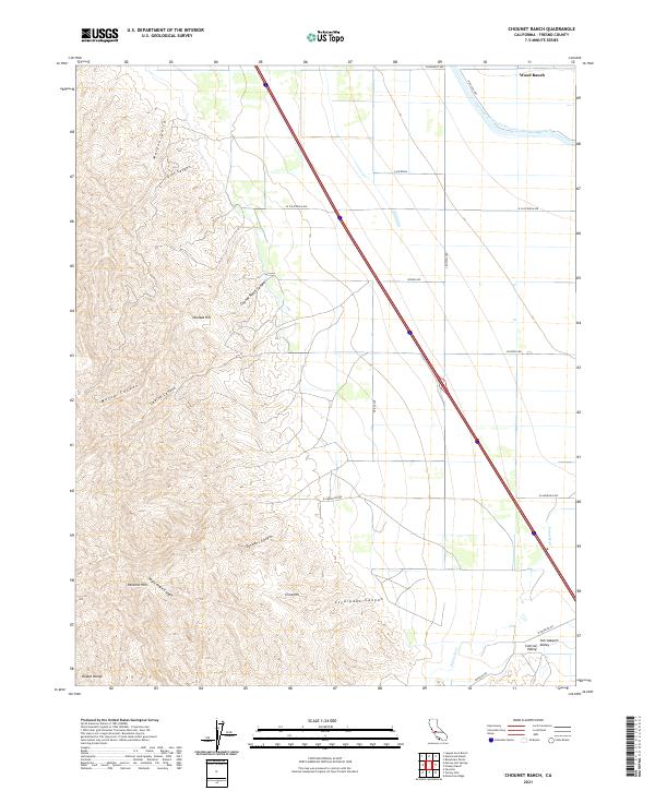 Chounet Ranch 2021 topographic map thumbnail