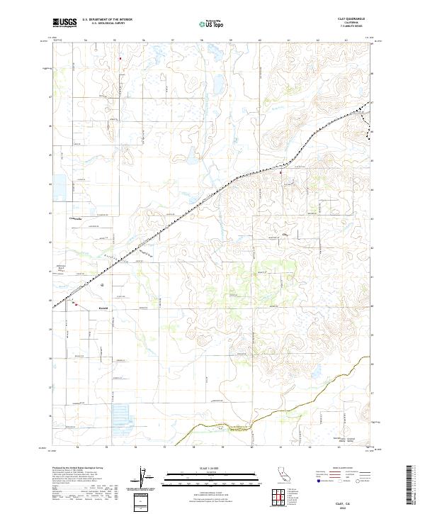 Clay 2022 topographic map thumbnail