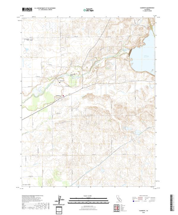 Clements 2022 topographic map thumbnail