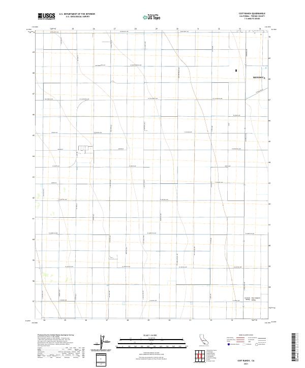 Coit Ranch 2021 topographic map thumbnail