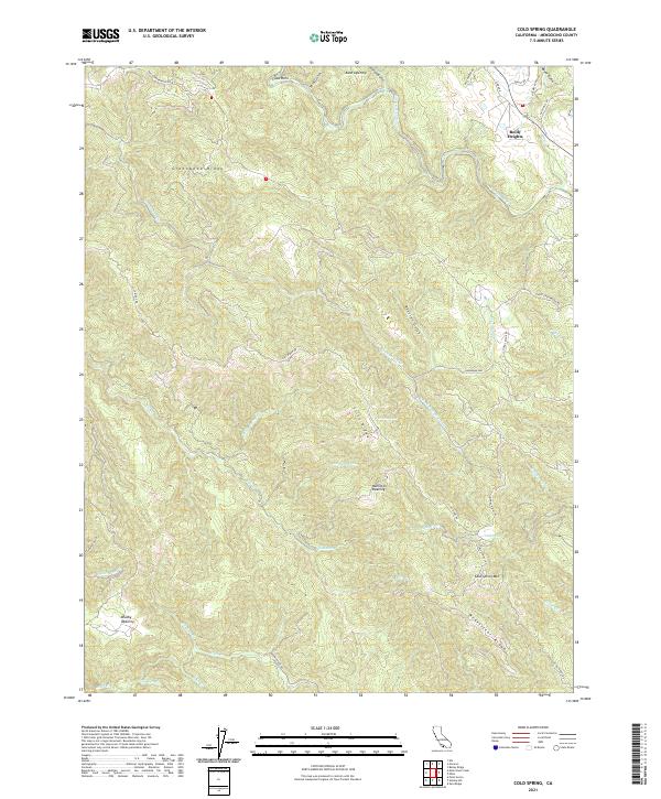 Cold Spring 2021 topographic map thumbnail
