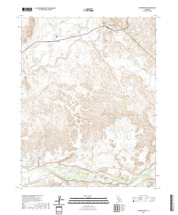 Cooperstown 2021 topographic map thumbnail