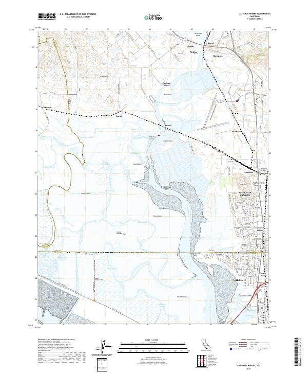 Cuttings Wharf topographic map thumbnail