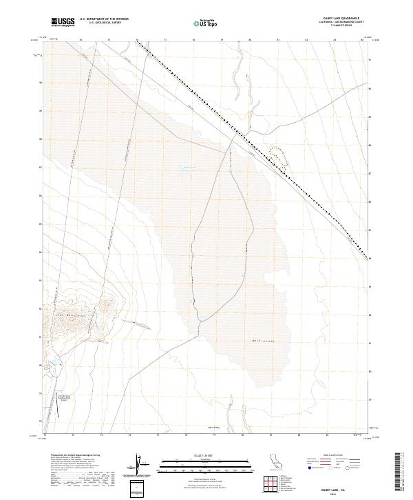 Danby Lake 2021 topographic map thumbnail