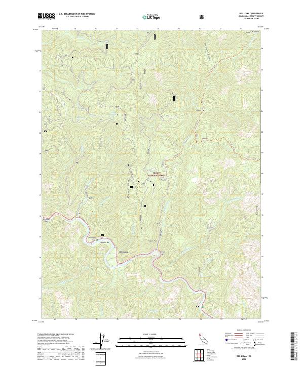 Del Loma 2022 topographic map thumbnail