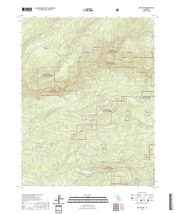 Devils Nose 2021 topographic map thumbnail