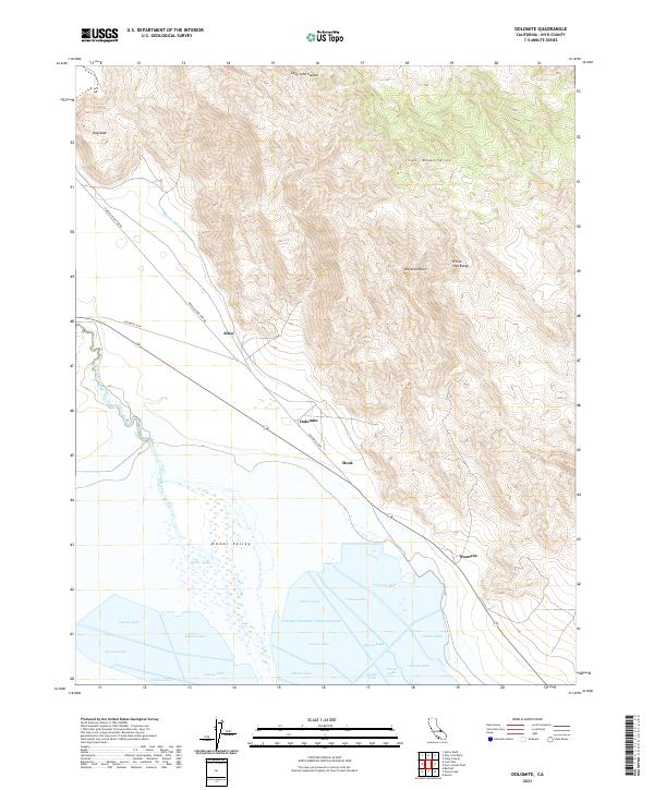 Dolomite 2021 topographic map thumbnail
