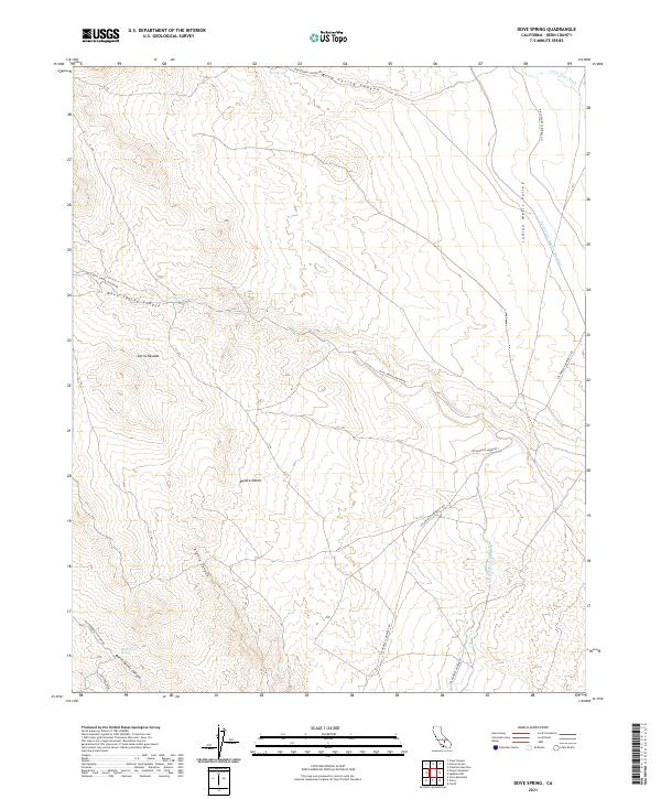 Dove Spring 2021 topographic map thumbnail