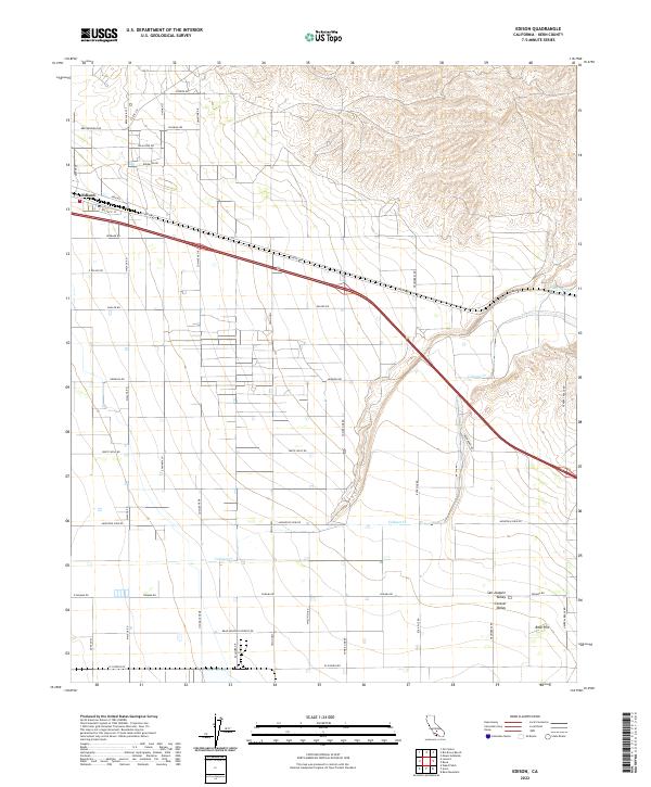 Edison 2022 topographic map thumbnail