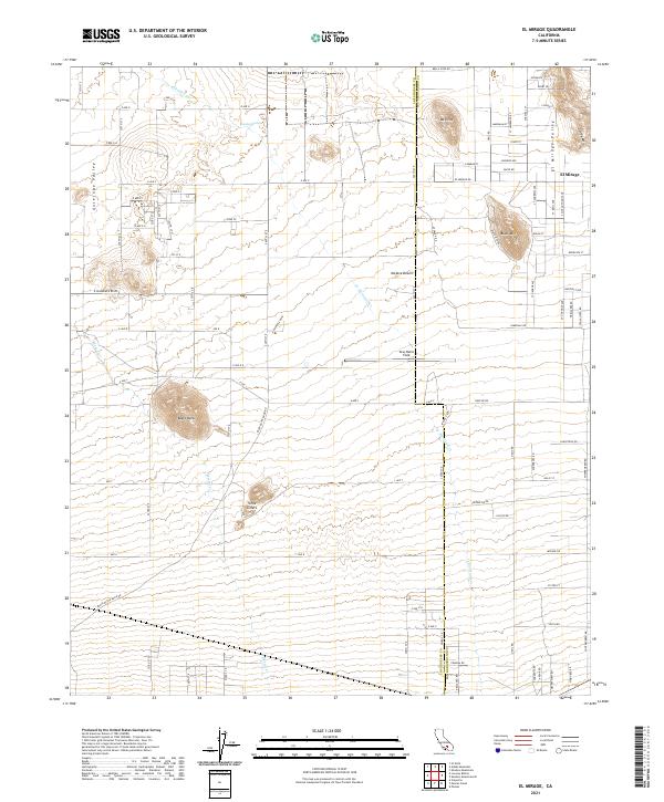 El Mirage 2021 topographic map thumbnail