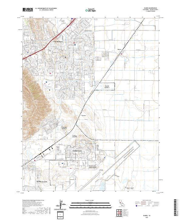 Elmira topographic map thumbnail