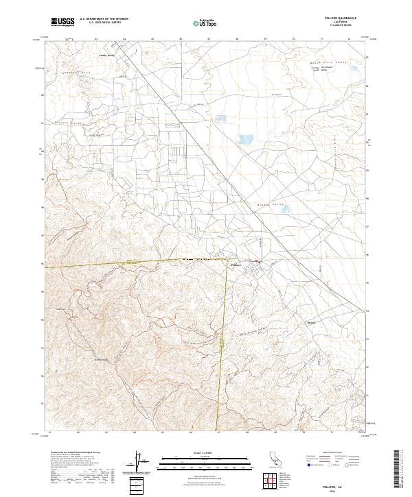 Fellows 2021 topographic map thumbnail