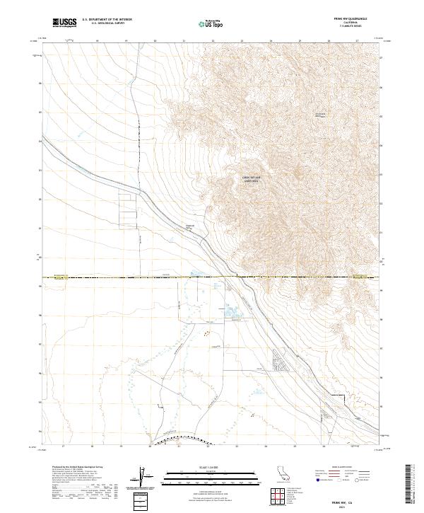 Frink NW topographic map thumbnail