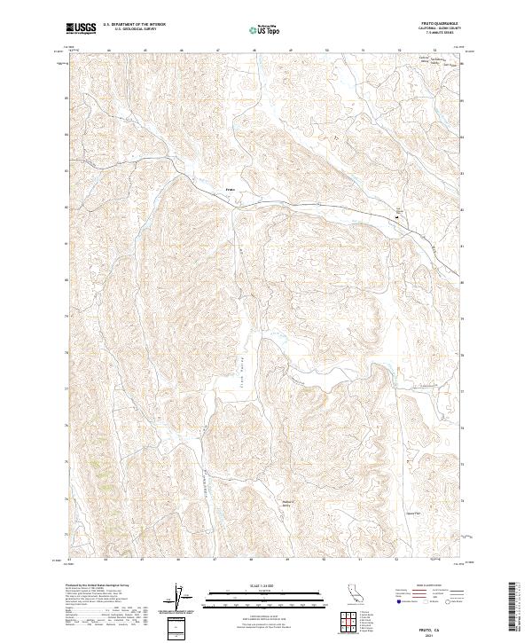 Fruto 2021 topographic map thumbnail