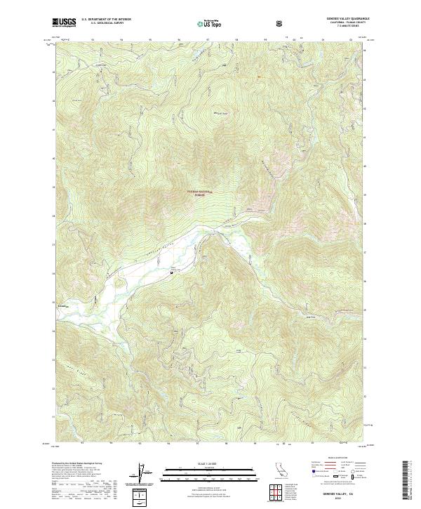 Genesee Valley 2022 topographic map thumbnail