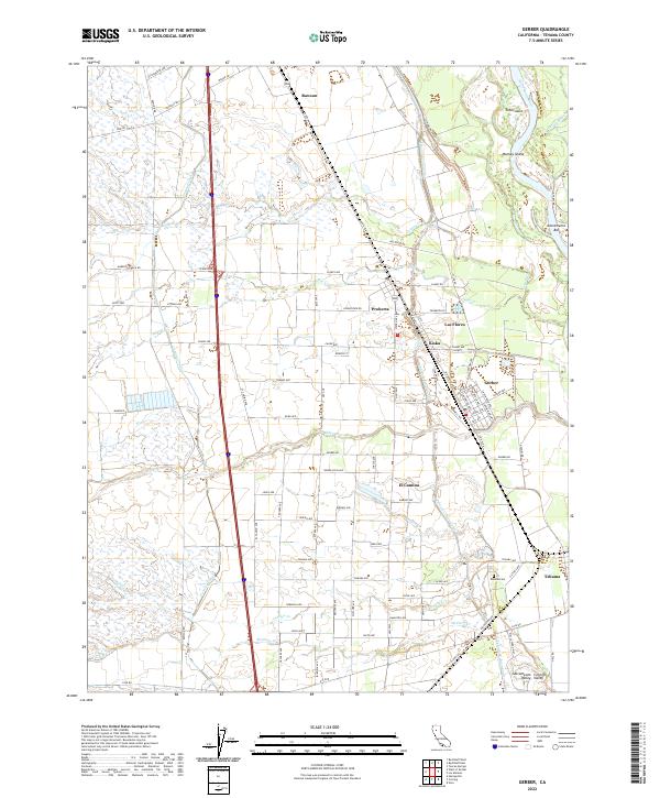Gerber 2022 topographic map thumbnail
