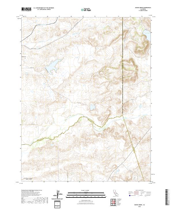 Goose Creek topographic map thumbnail
