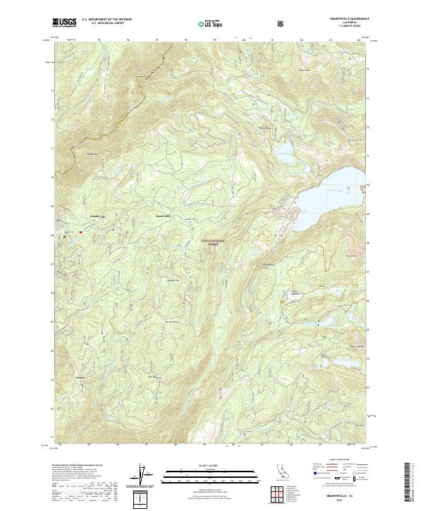 Graniteville topographic map thumbnail