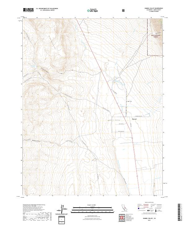 Hammil Valley 2021 topographic map thumbnail
