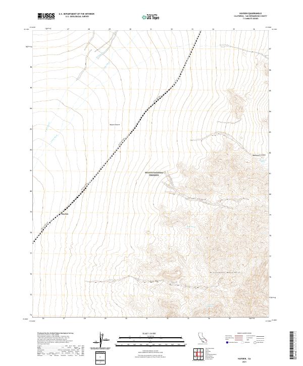 Hayden topographic map thumbnail
