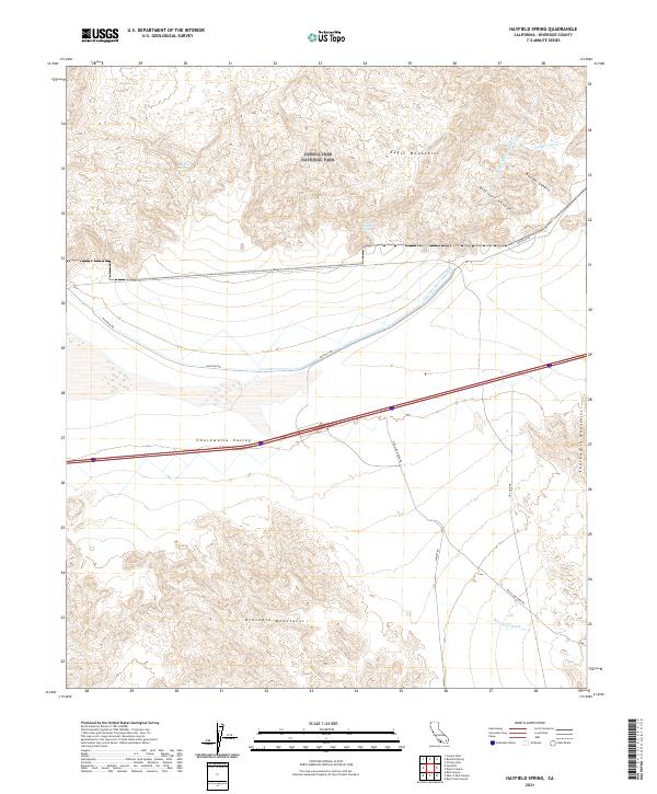 Hayfield Spring 2021 topographic map thumbnail