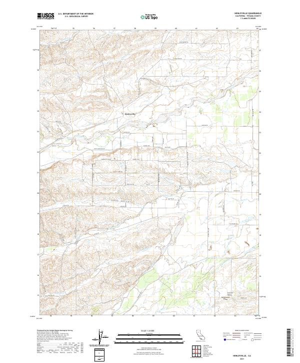 Henleyville 2021 topographic map thumbnail