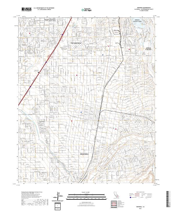 Hesperia 2021 topographic map thumbnail