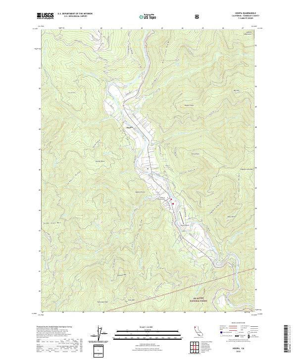 Hoopa 2022 topographic map thumbnail