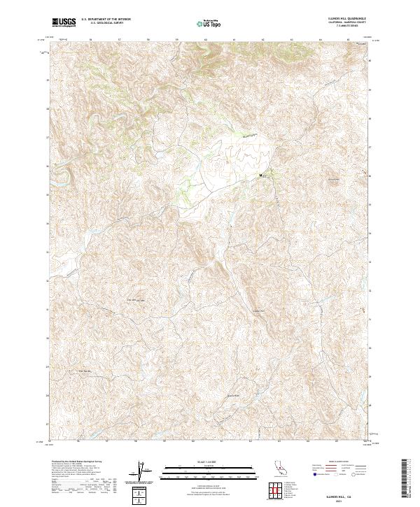 Illinois Hill topographic map thumbnail