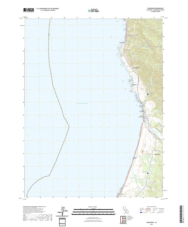 Inglenook topographic map thumbnail