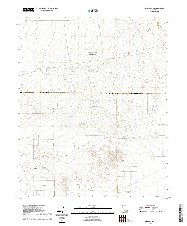 Jackrabbit Hill topographic map thumbnail