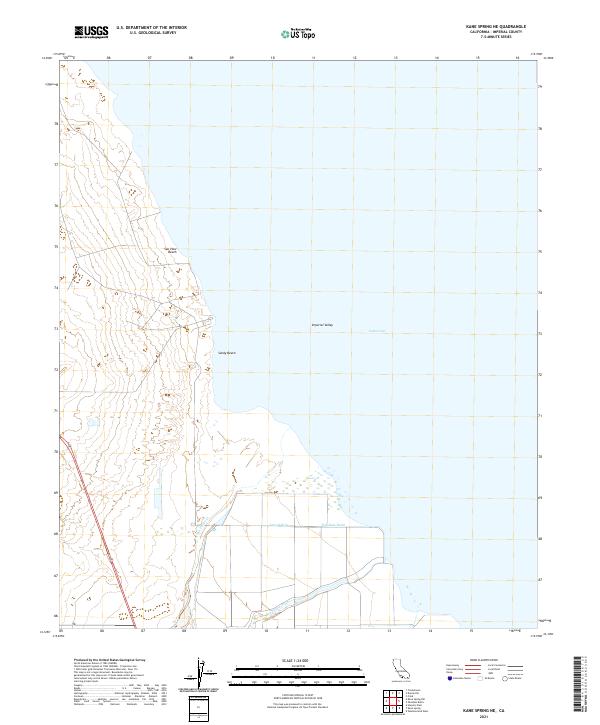 Kane Spring NE topographic map thumbnail