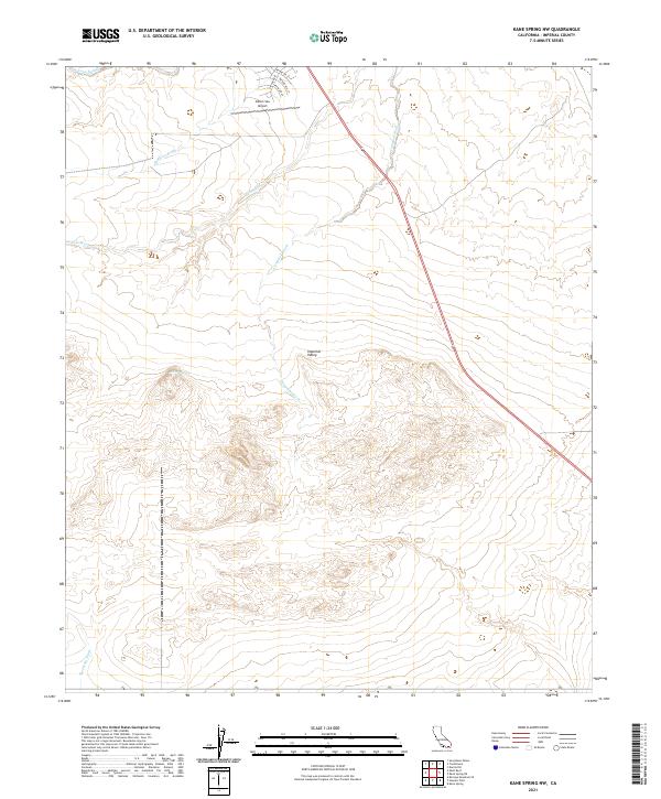 Kane Spring NW topographic map thumbnail