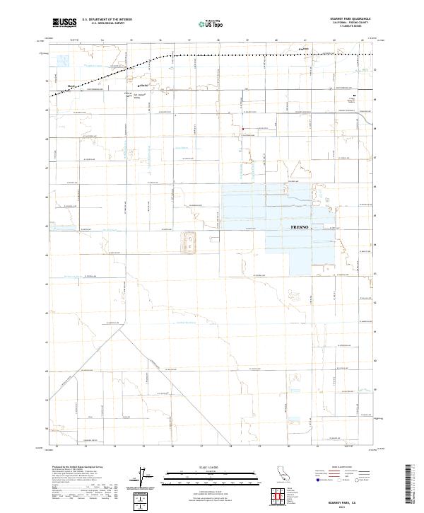 Kearney Park 2021 topographic map thumbnail