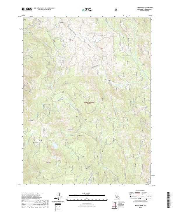 Kettle Rock topographic map thumbnail
